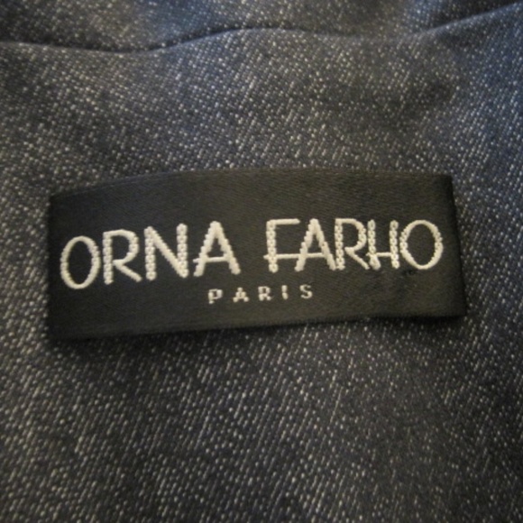 Orna Farho Edna Denim Blazer - Picture 5 of 8